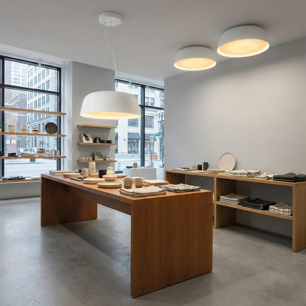 22W LED lubinis šviestuvas OSLO, baltas, 2700/3000/4000K, P3999070B