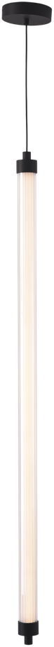 22W LED pakabinamas šviestuvas LINEO, juodas, 2700/3000K, dimeriuojamas, C4008170NDP
