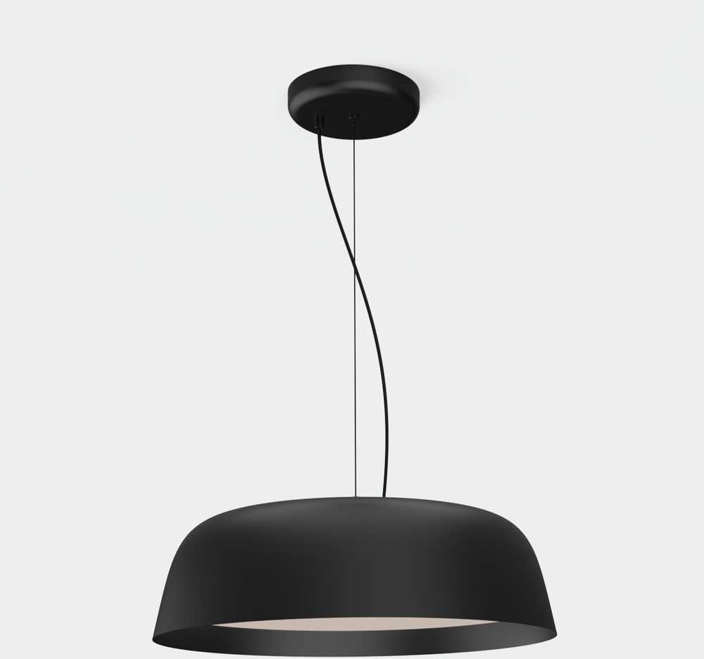22W LED pakabinamas šviestuvas OSLO, juodas, 2700/3000/4000K, C3999070N