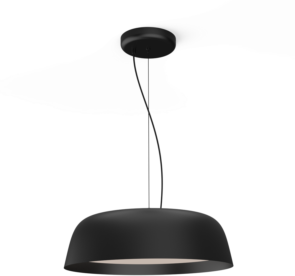 22W LED pakabinamas šviestuvas OSLO, juodas, 2700/3000/4000K, dimeriuojamas, C3999070NDT