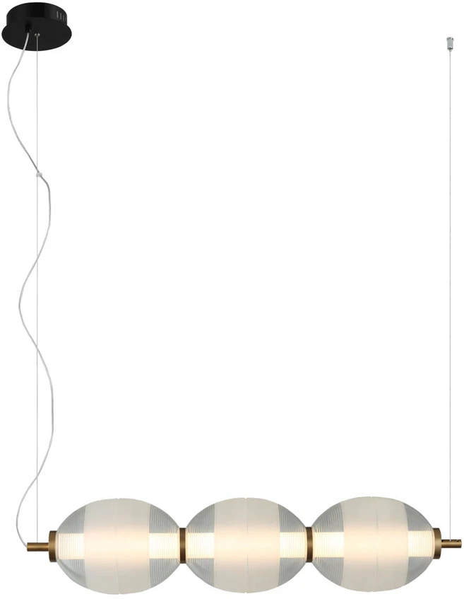 Italux Pakabinamas šviestuvas Rinot PND-45372-3-WH-CL