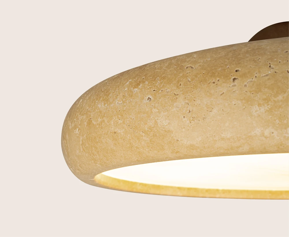 22W LED pakabinamas šviestuvas, smėlio/rudos sp., 3000K, 25419
