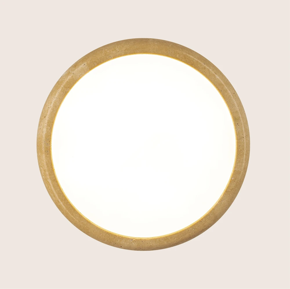 22W LED pakabinamas šviestuvas, smėlio/rudos sp., 3000K, 25419