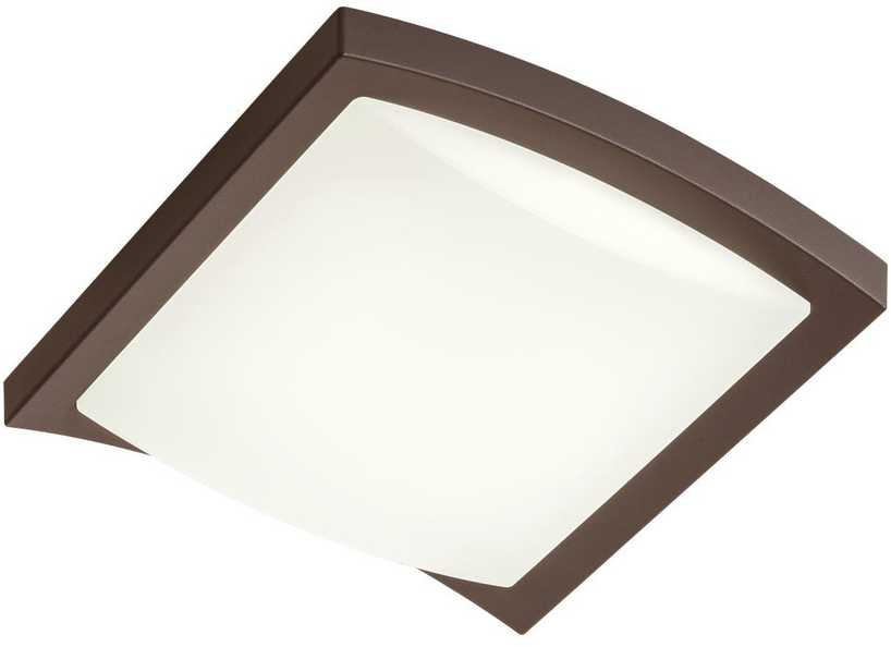 22W LED paviršinis lauko šviestuvas TALLIN, tamsiai rudas, 3000K, IP54, 90008