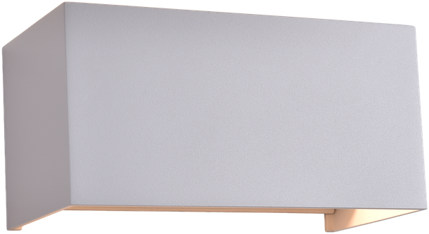 Sieninis šviestuvas 22W LED sieninis fasado šviestuvas KENDO, baltas, 2700/3000K, dimeriuojamas, IP65, A2032370BDT