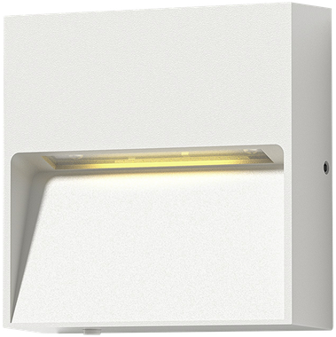 2,2W LED sieninis fasado šviestuvas NASHIRA, baltas, 2200/2700/3200/4000K, IP65, A2062071B