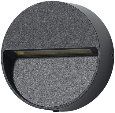 Sieninis šviestuvas 2,2W LED sieninis fasado šviestuvas SPICA, antracito sp., 2200/2700/3200/4000K, IP65, A2061071GR