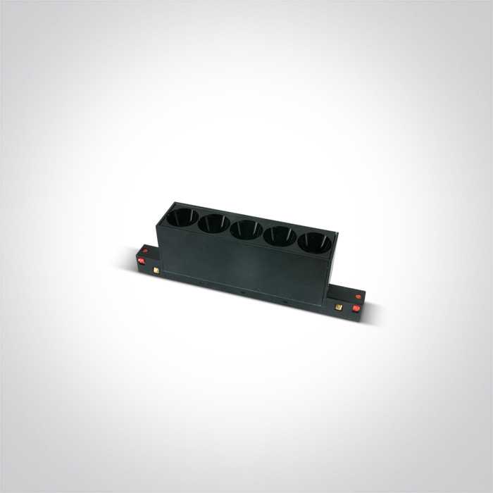 22W LED šviestuvas į magnetines sistemas MAXI, juodas, 3000/4000K, 48V, 38°, DALI, 42102BL/B/V