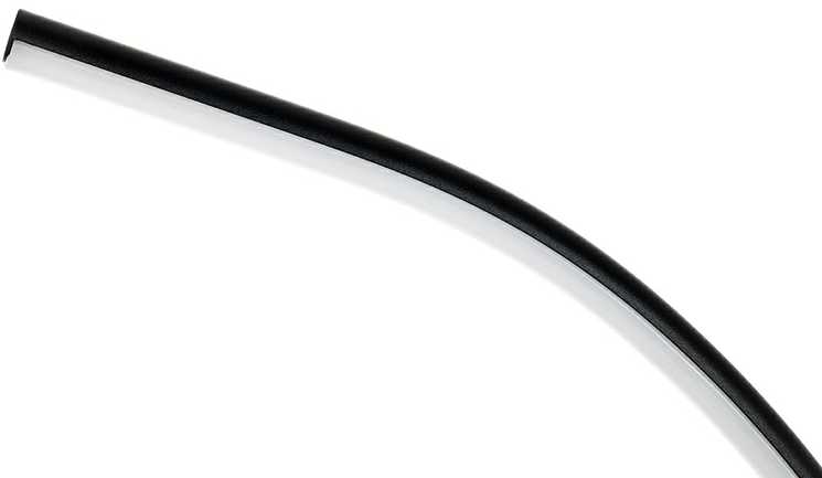 22W LED toršeras FACE FLOOR, juodas, 3000K
