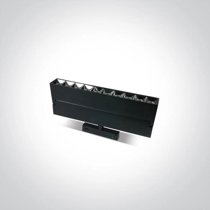 22W linijinis šviestuvas į magnetines sistemas, juodas, 3000K, reguliuojamas, 42106B/B/W