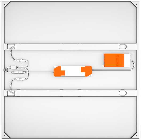 24/29/34/38W LED panelė INDIVILED GEN 2, balta, 4000K, 60x60cm, UGR19, DALI