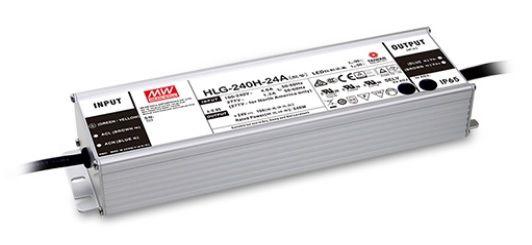 240W LED impulsinis maitinimo šaltinis MEAN WELL, 48V, 5A, PFC, IP65