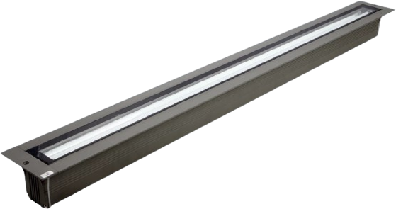 24,7W įleidžiamas į žemę fasado šviestuvas FASAD FLOOR LED, pilkas, 4000K, IP67