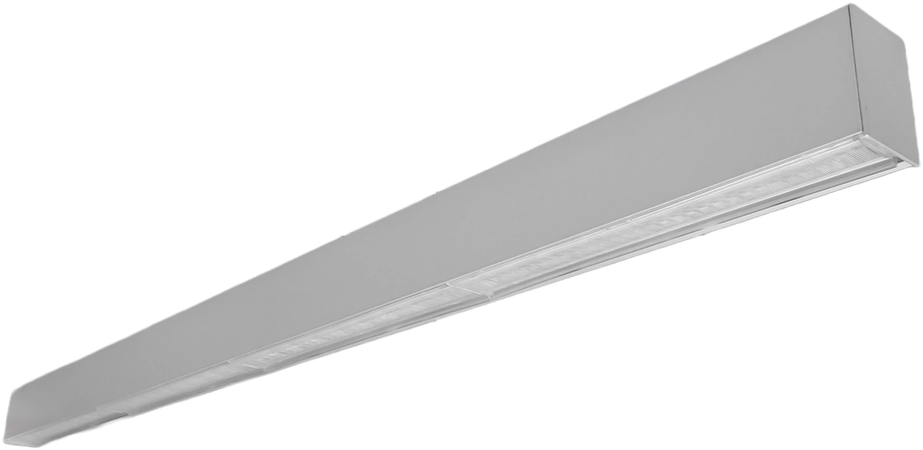 24,7W LED linijinis paviršinis šviestuvas X-LINE SLIM, anoduoto aliuminio sp., 4000K, IP40