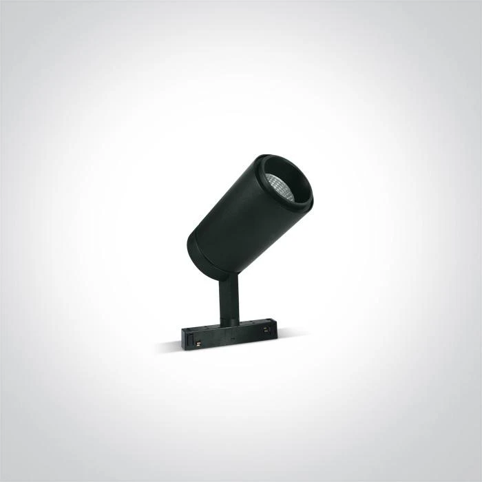 24W akcentinis šviestuvas į magnetines sistemas, juodas, 3000K, reguliuojamas, 42114B/B/W