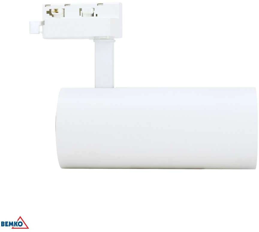 Bemko 24W LED akcentinis šviestuvas į 1 fazės bėgelį VERKO, baltas, 3000K