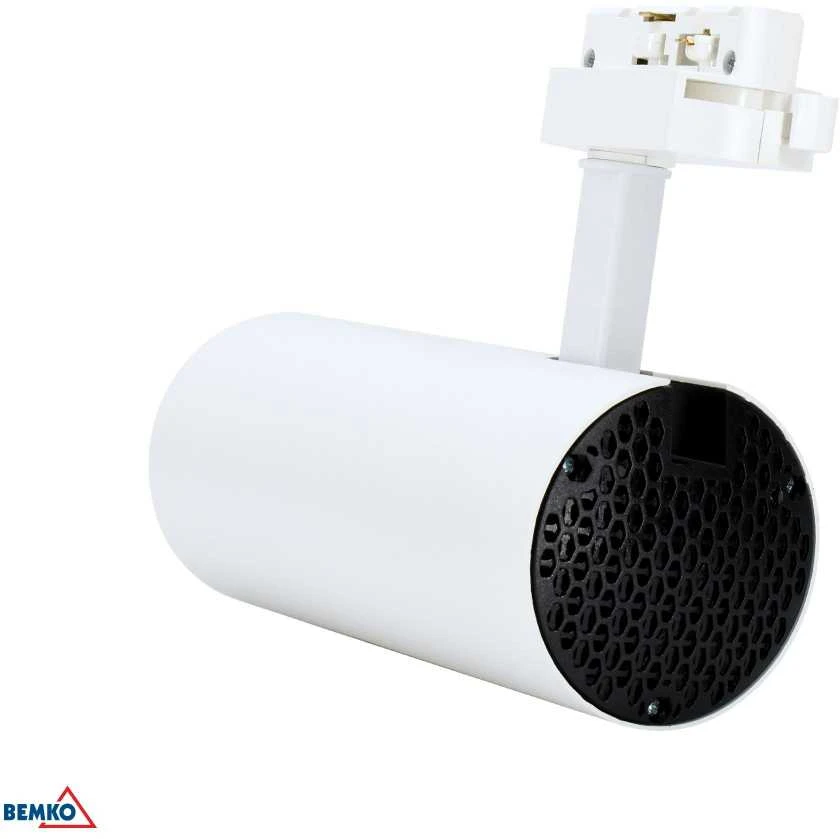 Bemko 24W LED akcentinis šviestuvas į 1 fazės bėgelį VERKO, baltas, 3000K