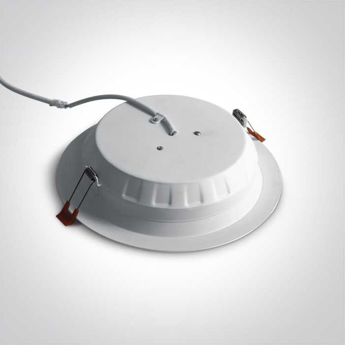 24W LED įleidžiamas šviestuvas, baltas, 3000K, 10124T/W/W