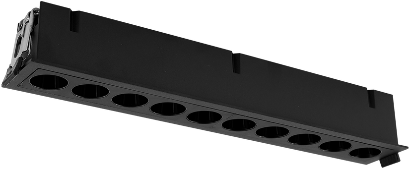 24W LED įleidžiamas šviestuvas INVISIBLE, juodas, 3000K, E3980100N