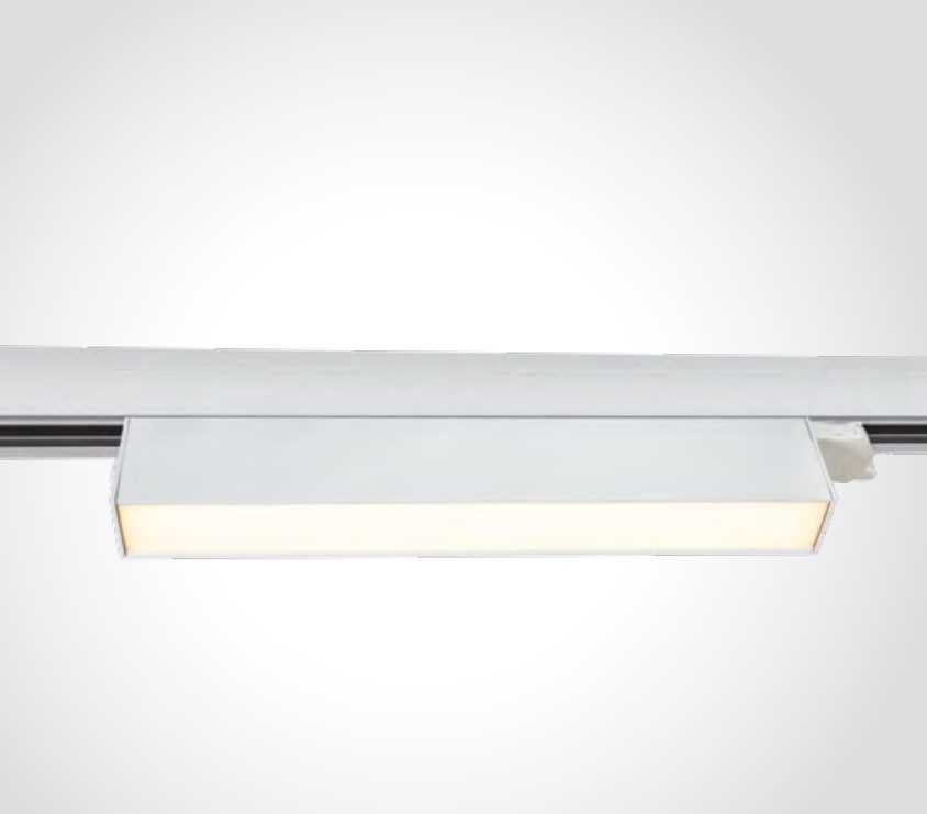 24W LED linijinis bėgelio šviestuvas, baltas, 3000/4200/6500K, 65028AT/W/V