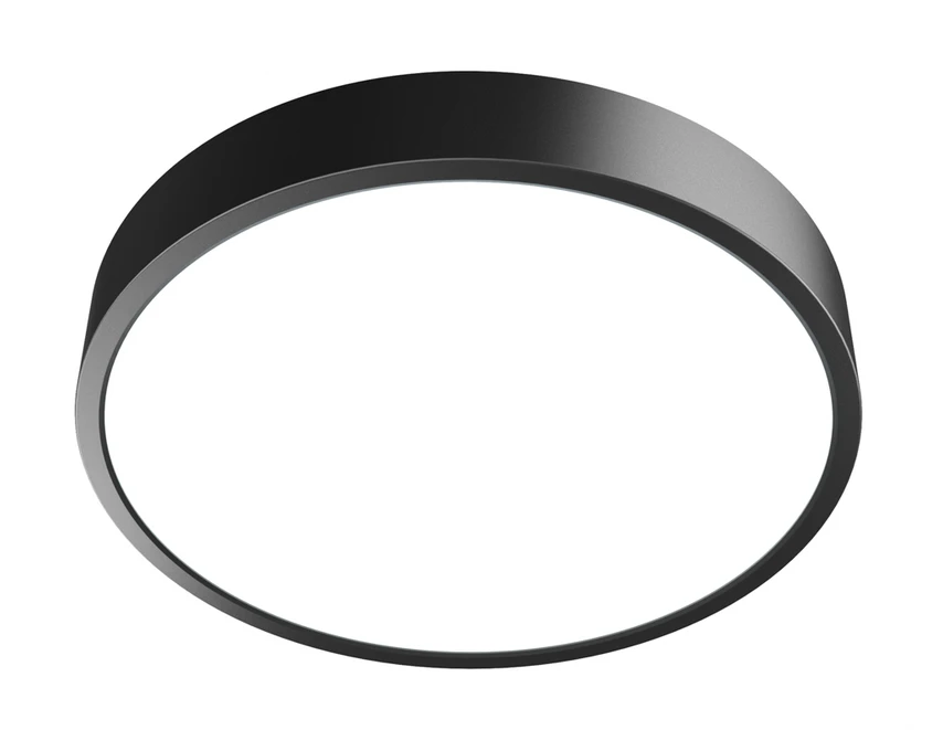 24W LED lubinis šviestuvas BOTTA, juodos/baltos sp., 2800/4000/6000K, IP44