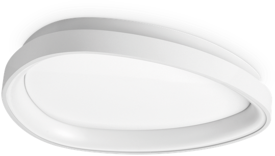 24W LED lubinis šviestuvas GEMINI, baltas, 4000K, 372037