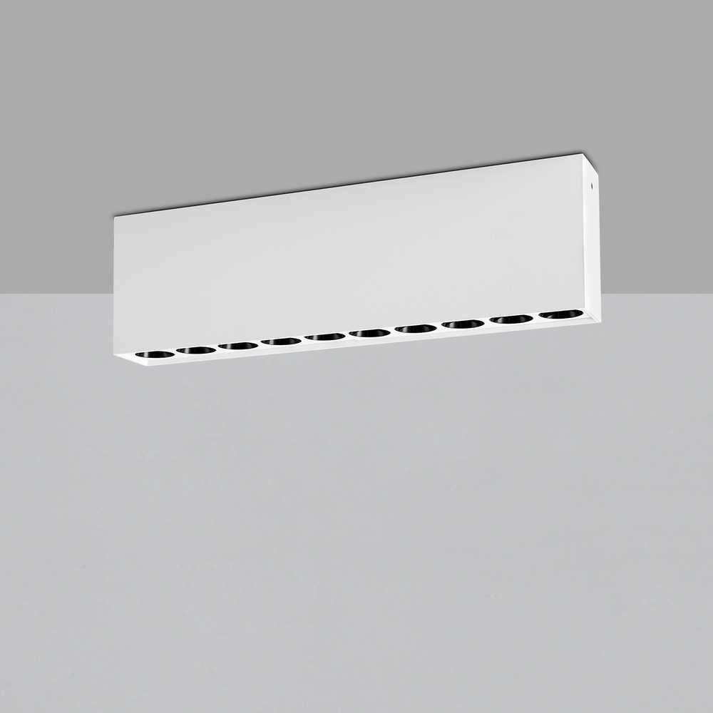 24W LED lubinis šviestuvas INVISIBLE, baltas, 3000K, dimeriuojamas, P3980100BDT