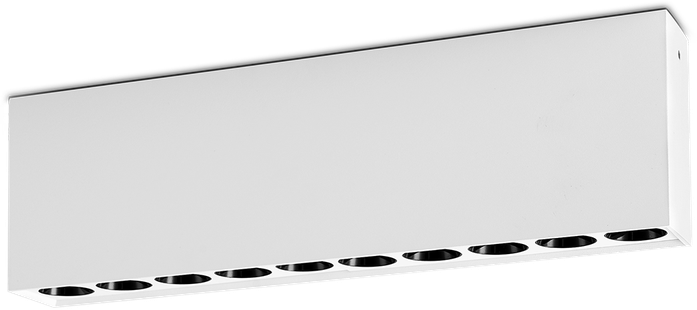 24W LED lubinis šviestuvas INVISIBLE, baltas, 3000K, dimeriuojamas, P3980100BDT