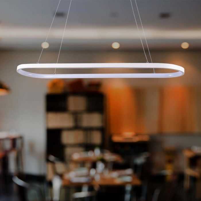 V-tac 24W LED pakabinamas šviestuvas, baltas, 3000K