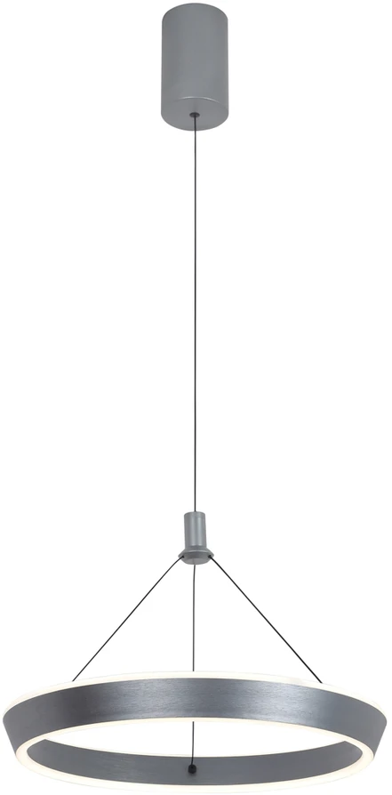 24W LED pakabinamas šviestuvas OTTANA, pilkas, 3000/4000/6000K