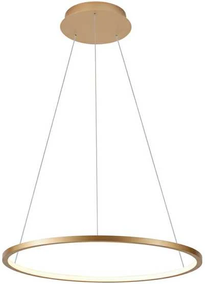 Italux 24W LED pakabinamas šviestuvas VINOLA, aukso sp., 3000/4000K