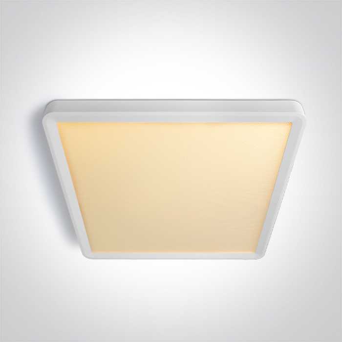 Lubinis šviestuvas 24W LED paviršinis šviestuvas, baltos sp., 2800/3300/4000K, 300x300mm, UGR19, 62020JU/W/V