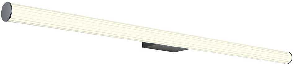 24W LED sieninis šviestuvas DIZZY, juodas, 3000/4000K, IP44, 01-3267