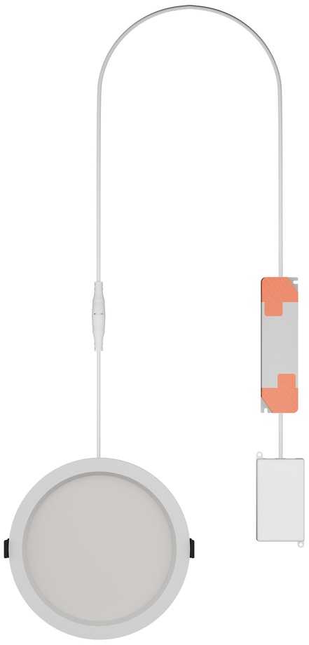25/20/15W LED įleidžiama panelė COMFORT HIGH EFFICIENCY, balta, 3000K, 100°, IP44
