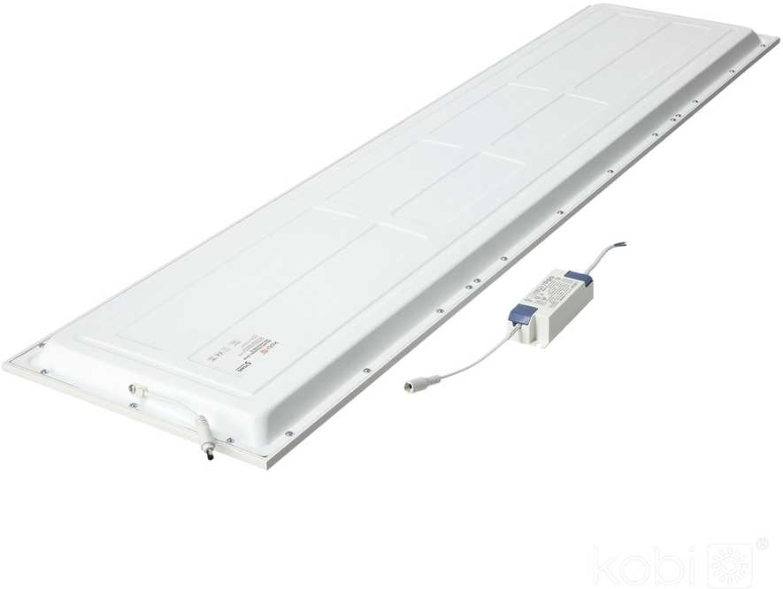25/36/40W LED panelė CAPRI, balta, 3000/4000/5700K, 30x120cm, IP44, UGR19