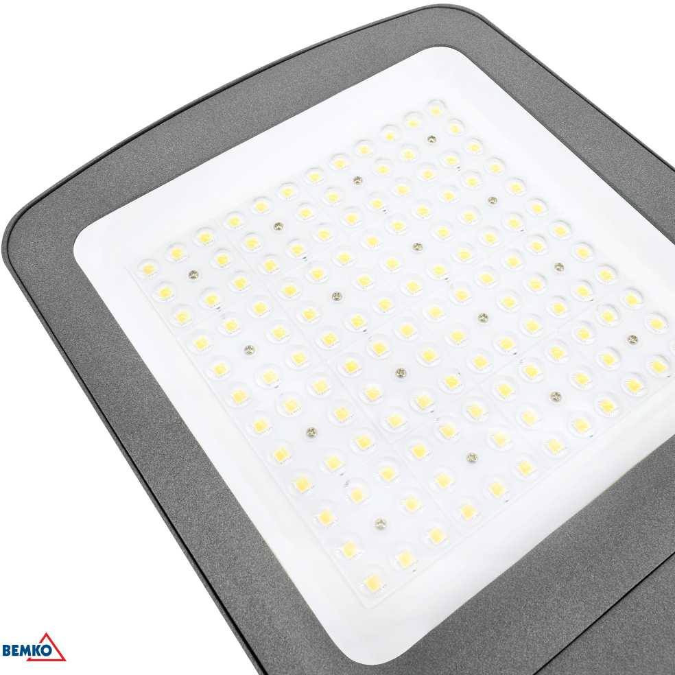 Luxmena 250W LED prožektorius CAMPUS, pilkas, 4000K, IP66