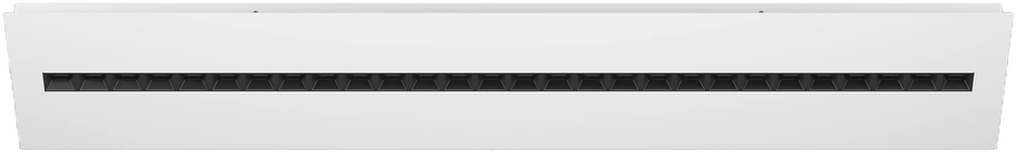 25,3W LED įleidžiamas šviestuvas DOMINO, juodas, 4000K