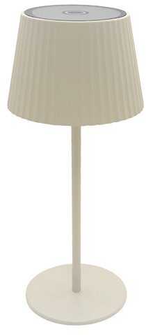2,5W LED įkraunamas stalo šviestuvas, smėlio sp., 2700-6000K, su saulės baterija, IP54, dimeriuojamas