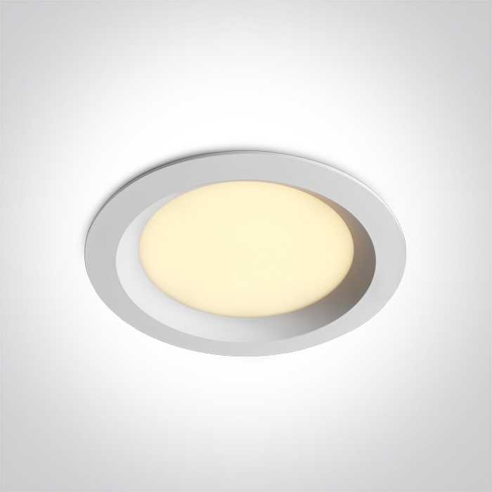 25W LED įleidžiamas šviestuvas, baltas, 3000/4000/5000K, IP65, 10125BX/W/V