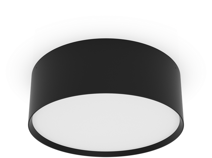25W LED lubinis šviestuvas ALIS, juodas, 2700/4000K, dimeriuojamas, IP44, P3998270NDT