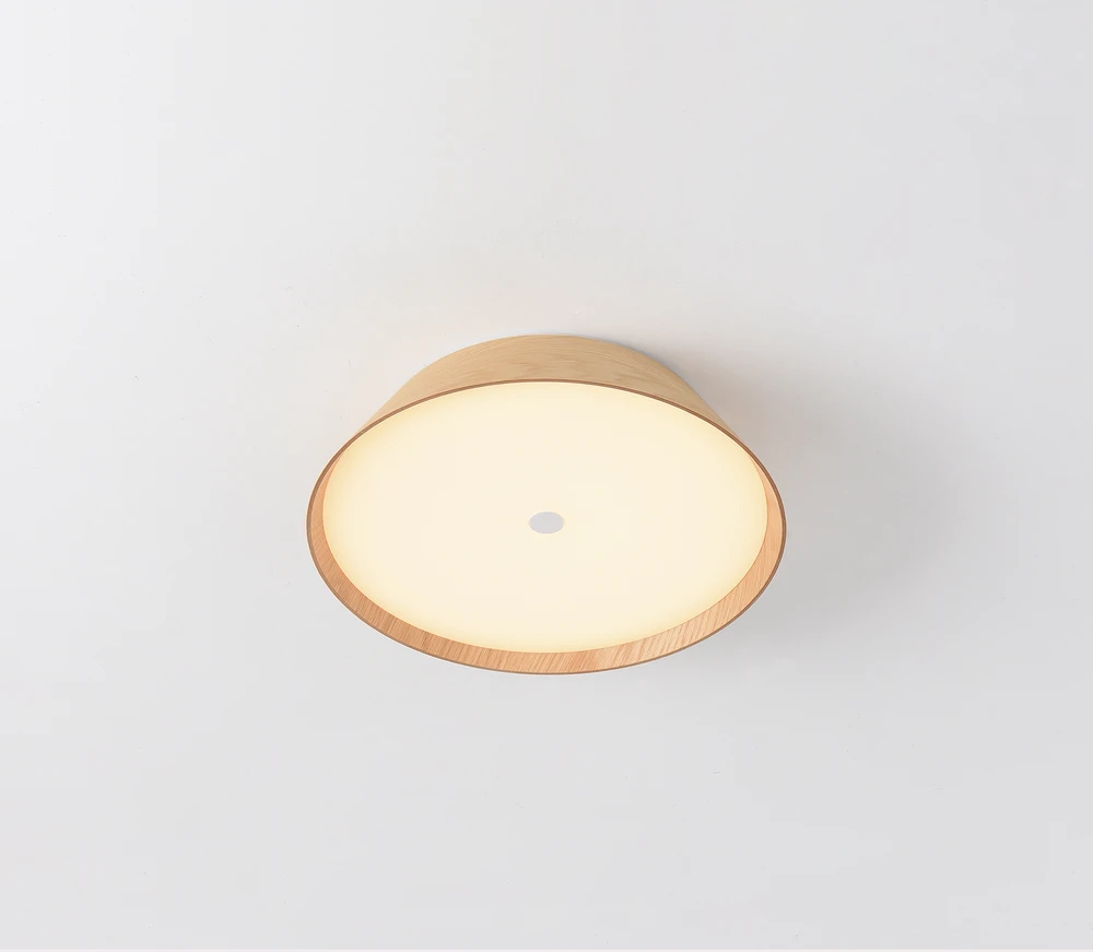 25W LED lubinis šviestuvas CORA, medžio/baltos sp., 2700/3000K, dimeriuojamas, P4015070OAKDP