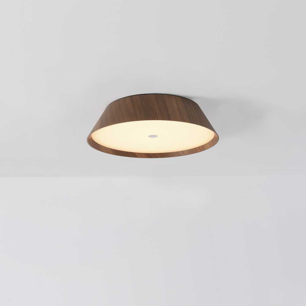 25W LED lubinis šviestuvas CORA, medžio/juodos sp., 2700/3000K, P4015070WAL