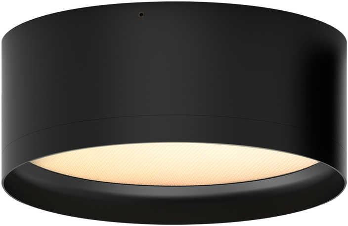 25W LED lubinis šviestuvas TECH, juodas, 3000/4000K, IP44, P3987270N