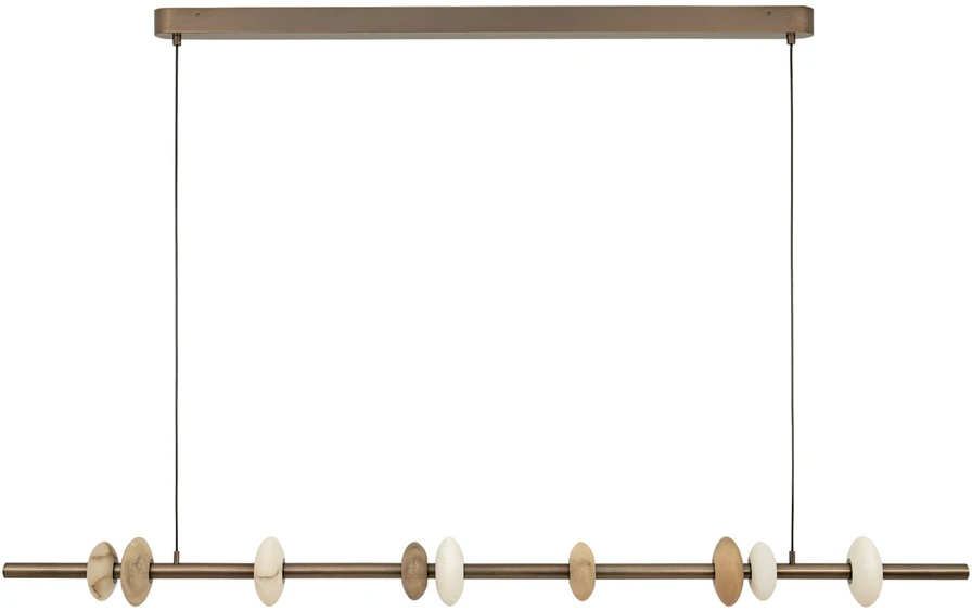 25W LED pakabinamas šviestuvas AIRO, rusvos/bronzos sp., 3000K, 2651