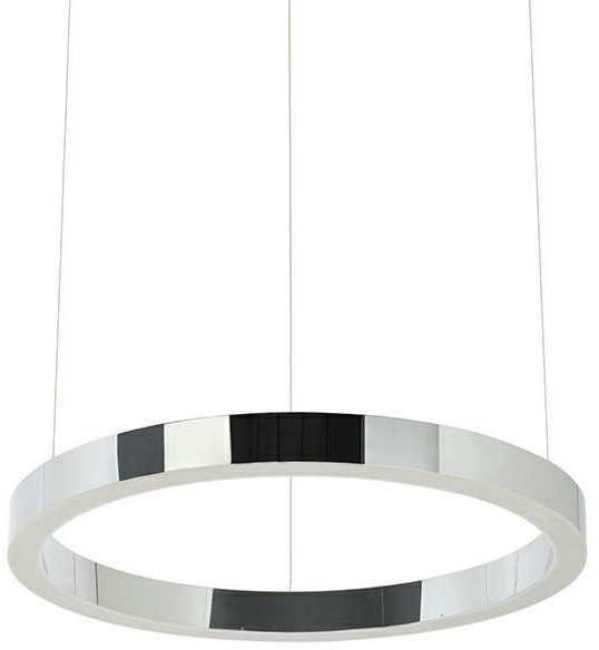 25W LED pakabinamas šviestuvas RING 40, sidabro sp., 3000K