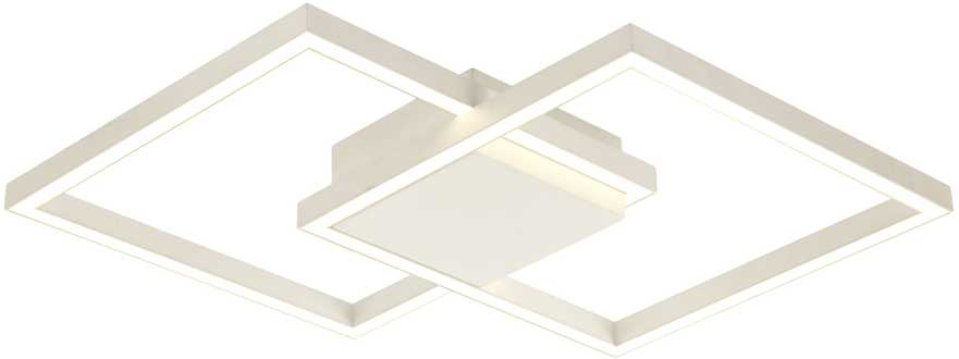 Lubinis šviestuvas 25W LED paviršinis lubų šviestuvas, baltas, 3000K, dimeriuojamas, 2027