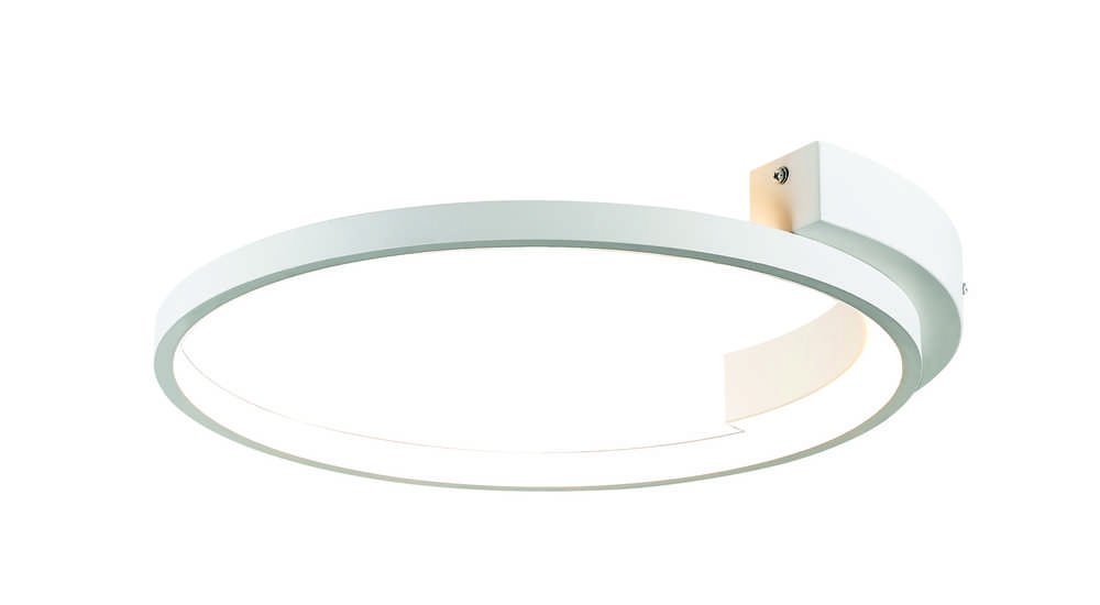 Lubinis šviestuvas 25W LED paviršinis lubų šviestuvas, baltas, 3000K, 2075