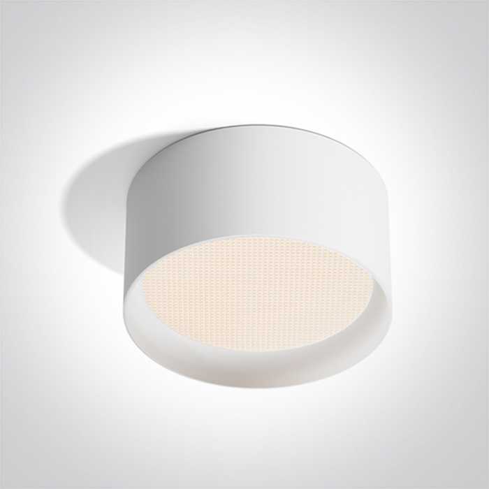 25W LED paviršinis šviestuvas, baltas, 3000/4000/5000K, IP44, 12125D/W/V