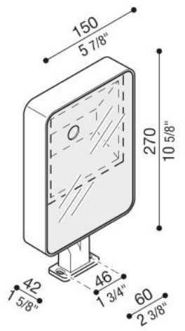 25W LED prožektorius TAG 210, antracito sp., 4000K