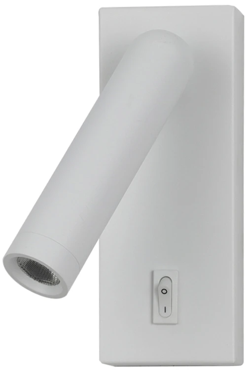 2,5W LED sieninis šviestuvas NOVA, baltas, 3000K